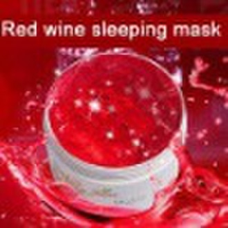 Rotwein Gesichtsmaske zur Hautpflege