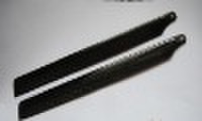255mm CF Carbon Fiber Main Blade For 255 size heli