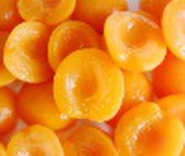 Canned apricot