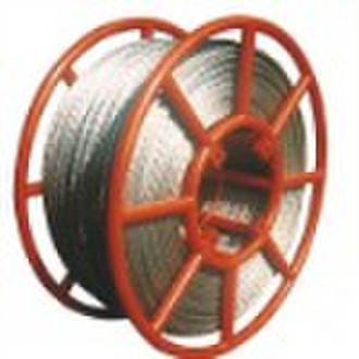 Anti-twisting steel wire rope