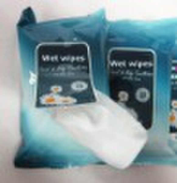 facial wet wipes(make up removal)