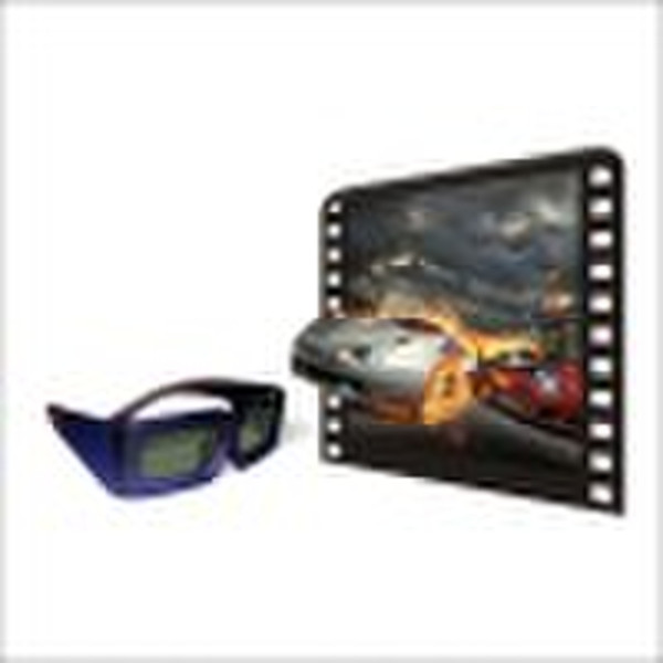 3D Active Shutter Glasses for Cinema (compatible X