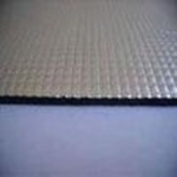 Embossed rubber sheet