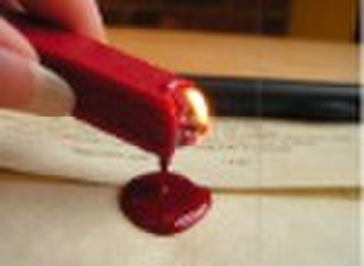 sealing wax on letter