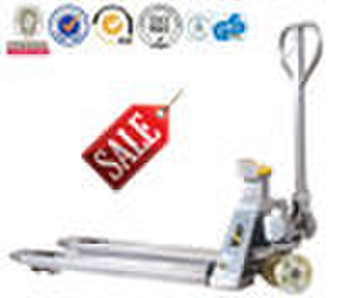 Stainless Weighing Hand Pallet Truck