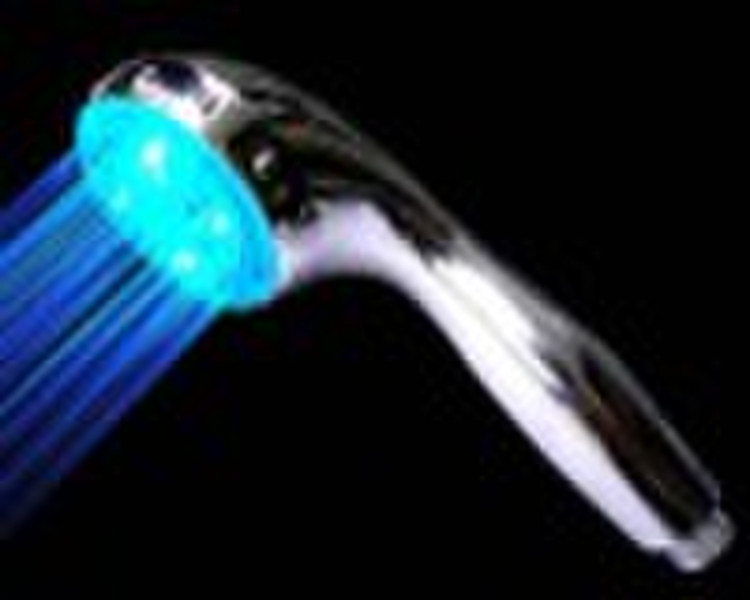 LED head shower