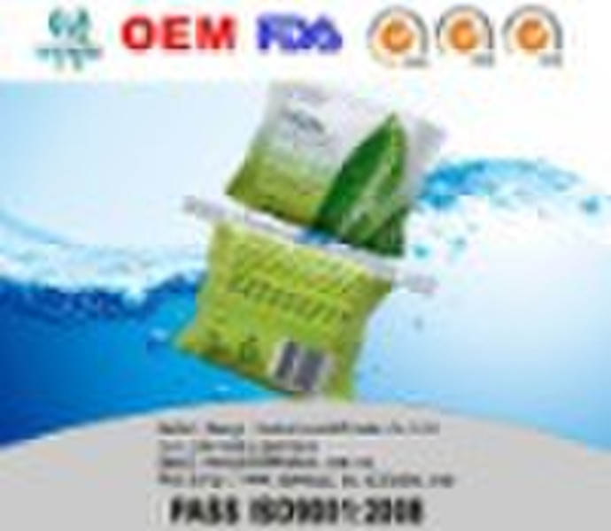 wet cleaning  wipes -- green tea