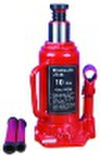 HYDRAULIC BOTTLE JACK--10 TON