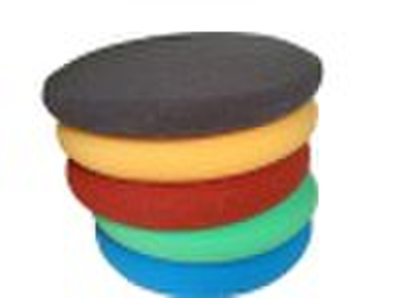 8" concavity polishing foam pad