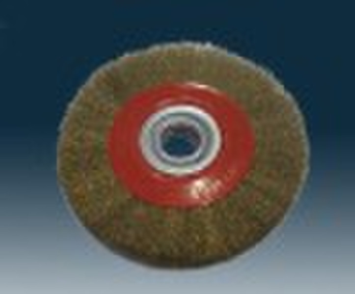 Wire wheel brush