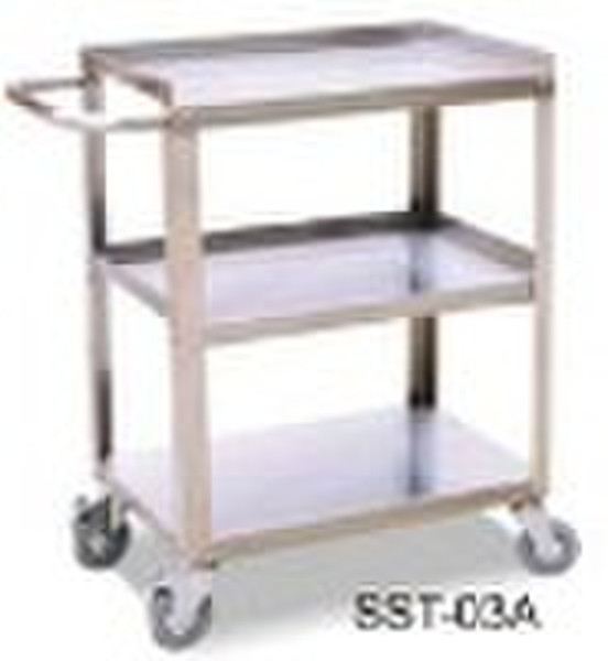 Edelstahlwagen 3 SHELF