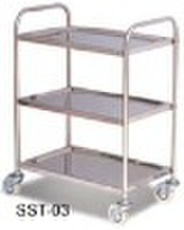 Edelstahlwagen 3 SHELF