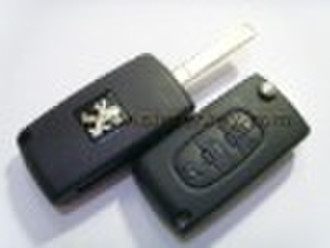 Peugeot 3 Button flip Remote Key blank Peugeot key