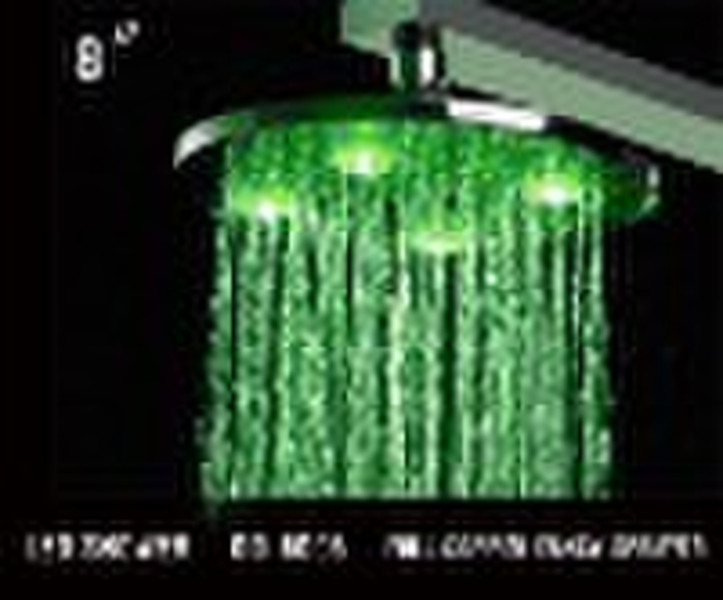 LED shower head