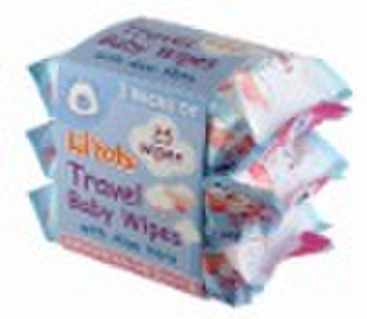 Baby Wipes, 3pk Travel Baby Wipes