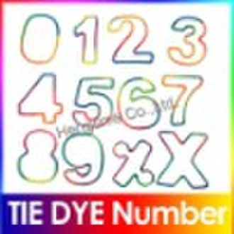 Number Theme rubber band