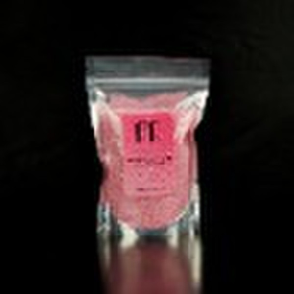 500gram pvc bag spa salt/rose scented spa produce