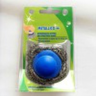 2010 Hot sale Stainless steel scourer with handle