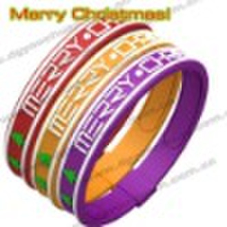 Charming Christmas Silicone Bracelet