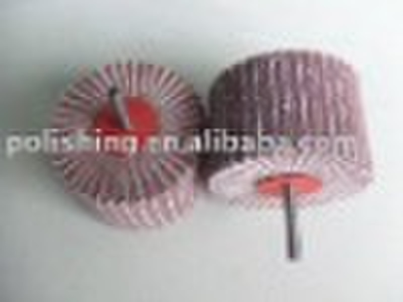 non-woven flap wheel with spindle