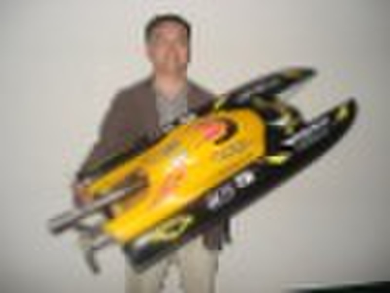 R/C Racing Boat with Turbo Booster