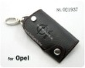 Opel flip remote key leather bag