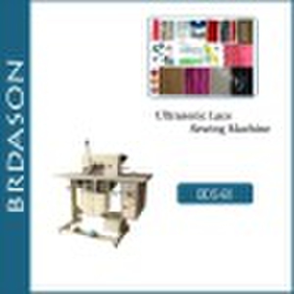 Ultrasonic lace sewing machine