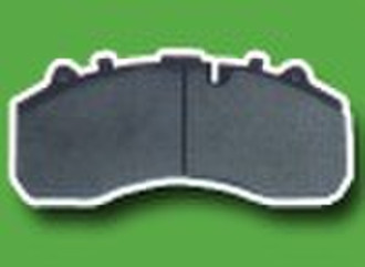 Low-metallic brake pad