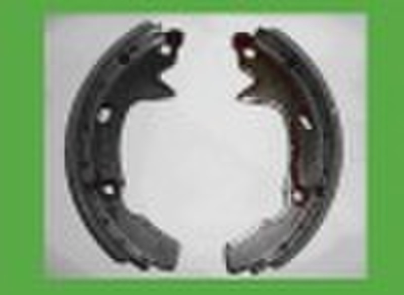 Low-metallic brake shoe