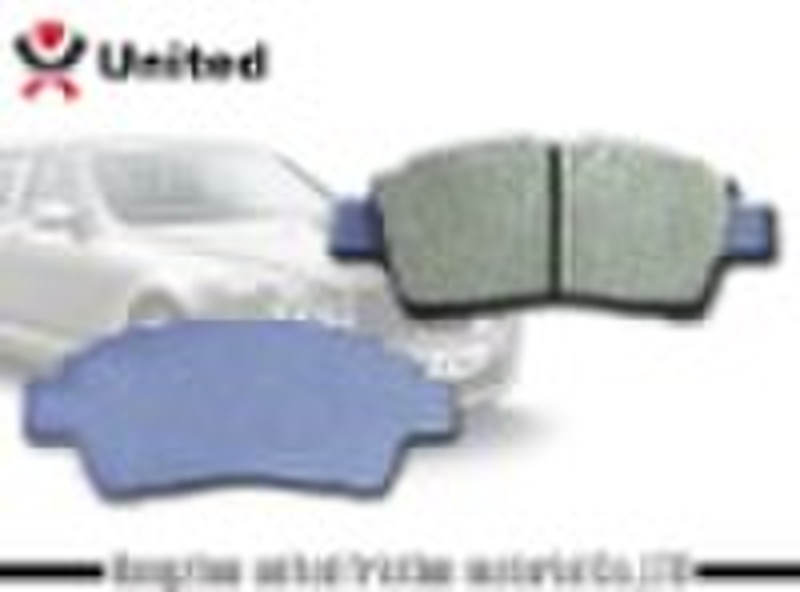 Toyota semi-metallic brake pad D831