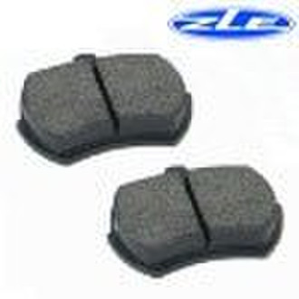 Semi-metallic brake pad