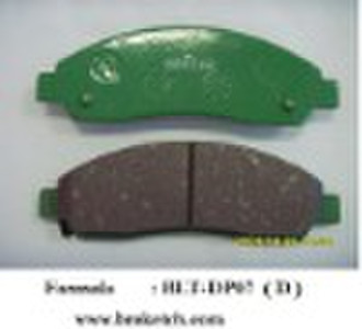 semi-metallic brake pads