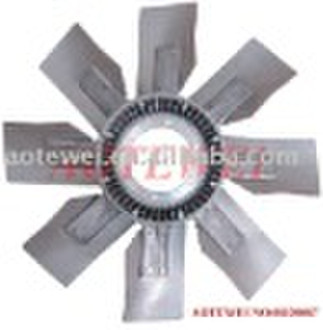 Aluminium Fan for mercedes benz truck parts