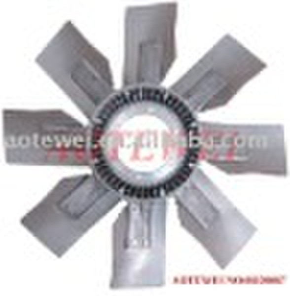 Aluminium Fan for mercedes benz truck parts