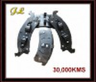 semi-metallic friction brake pad for Chevy vehicle