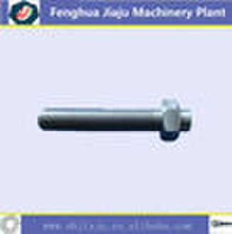 Black steel threaded rod