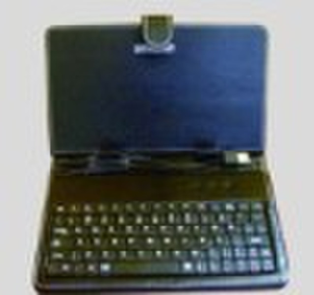 7'' leather case with inbuilt keyboard for