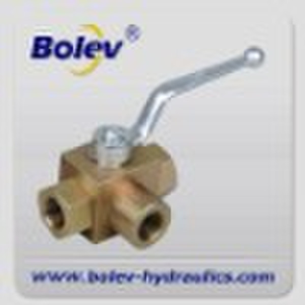 3 way high pressure ball valve