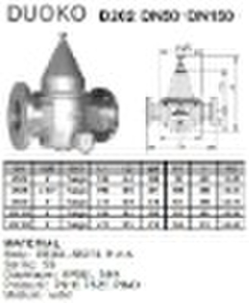 pressure reducing valve