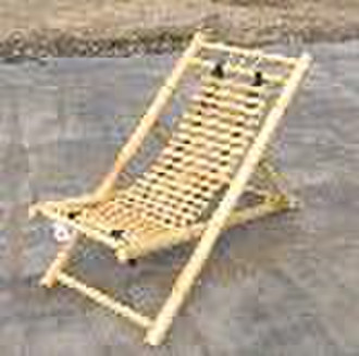 竹子沙滩椅