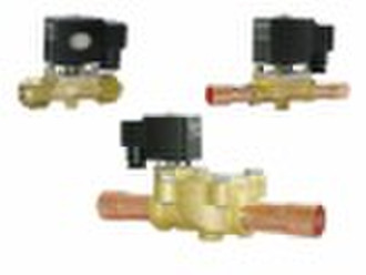 Two-way bi-flow brass electromagnetic Solenoid val