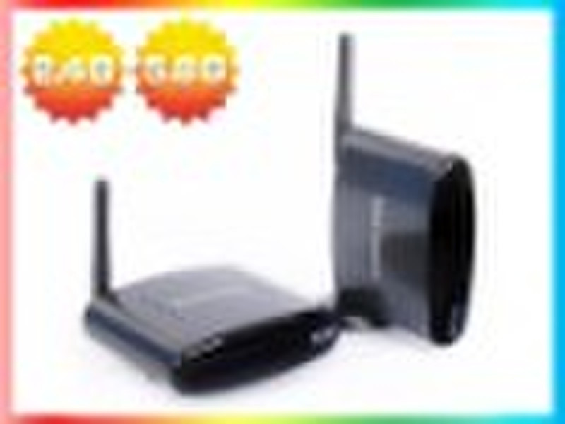 2.4G wireless av sender receiver (with IR wireless
