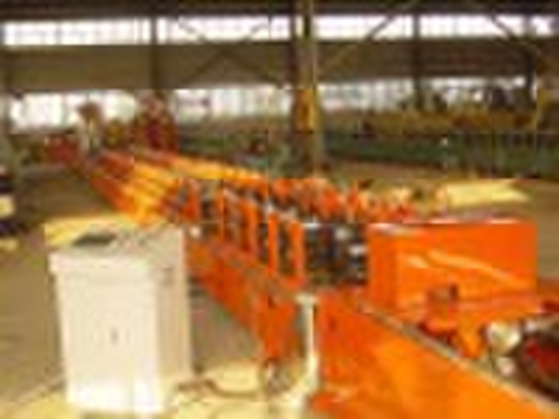 Roller shutter forming machine