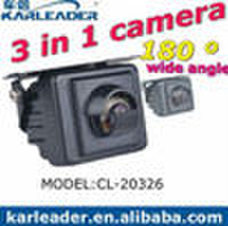 Reversing Backup Camera with Images from 3 angles