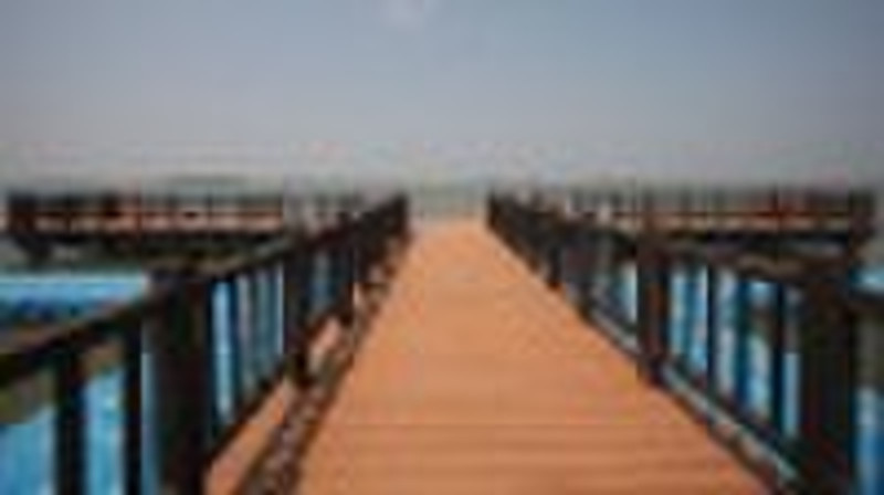 Pier Recycled wood plastic composite