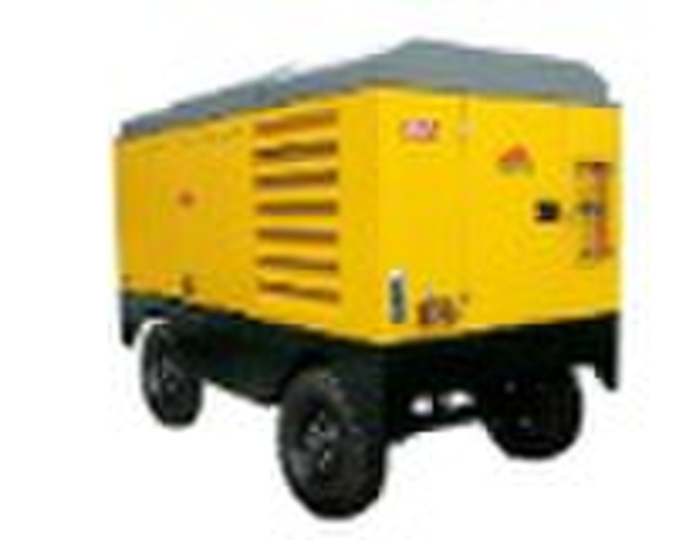 Diesel Portable Screw Air Compressor