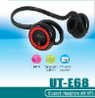 bluetooth headset E68with MP3 function