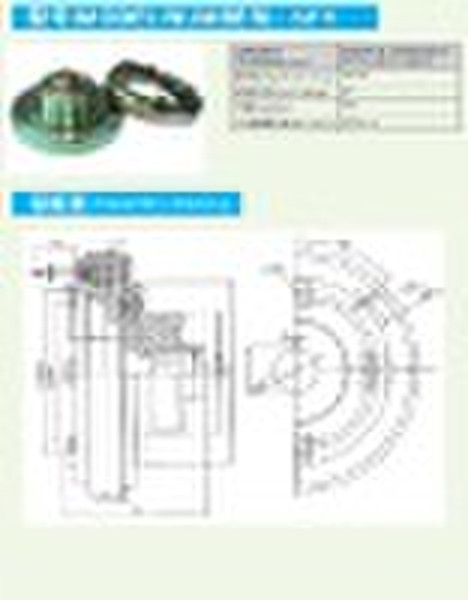 Bus Air Conditioning Clutch of BOCK 6FY-2B01