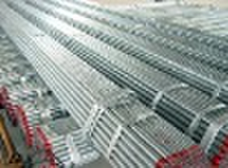 Galvanized ERW steel pipe  QB