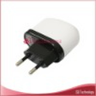 USB Travel Charger Adapter with EU Plug